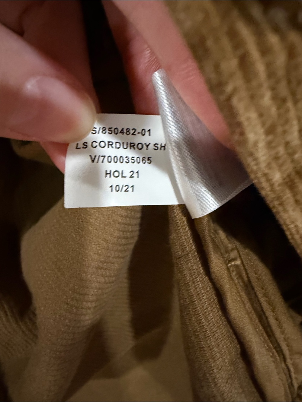 Banana republic corduroy shirt jacket shacket - Picture 4 of 5